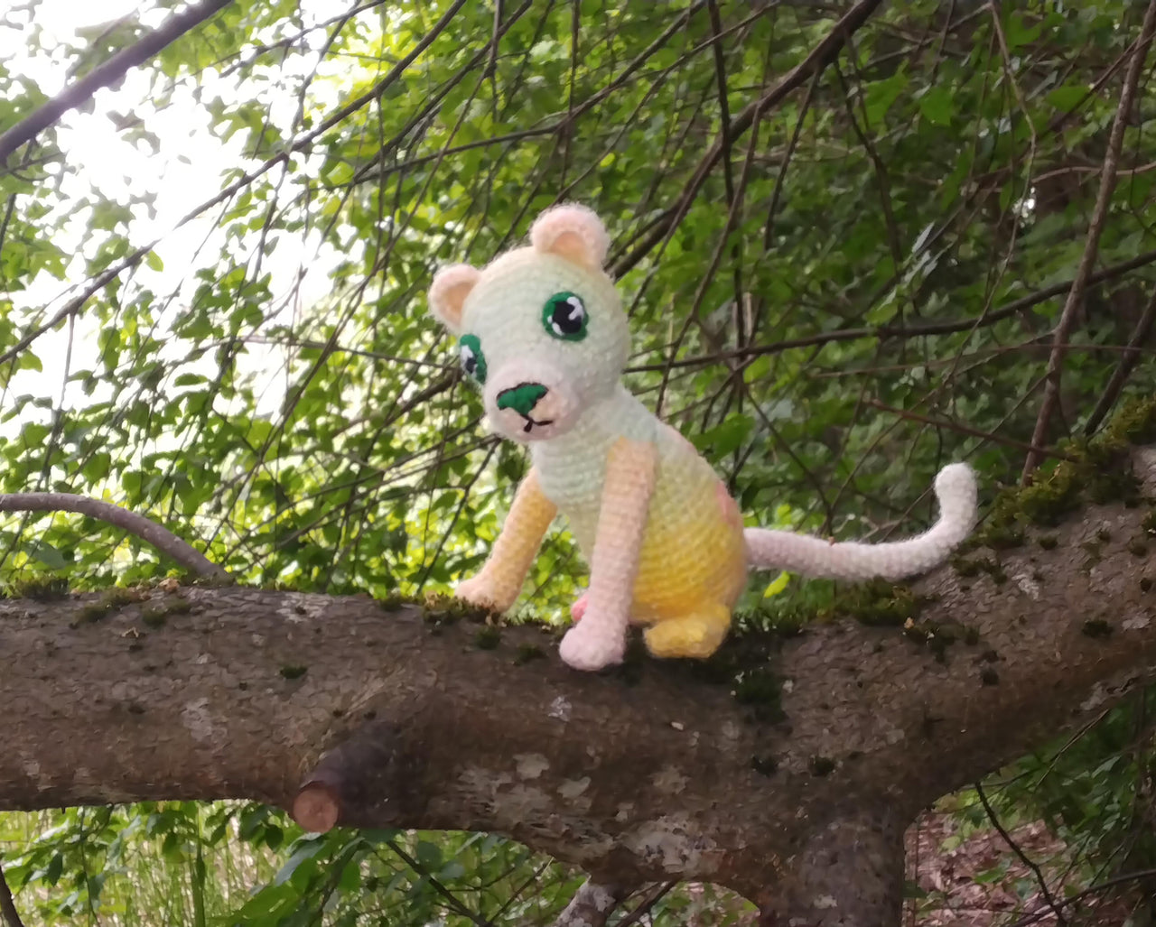 Myth-Born Keepers:  Luma, the Rainforest Guardian — a flicker of green and gold, never still for long.