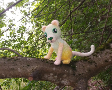 Myth-Born Keepers:  Luma, the Rainforest Guardian — a flicker of green and gold, never still for long.