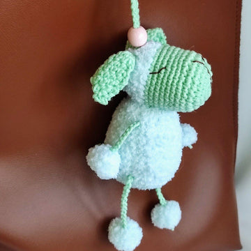 Cute crochet lamb