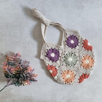 Ditsy Daisy Market Bag