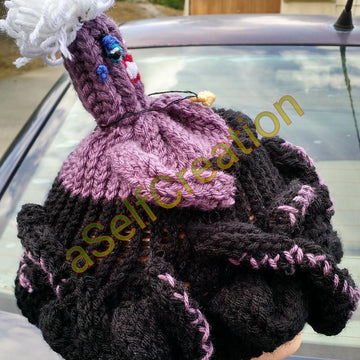 Villianess Under the Sea Hat - Loom Knit Pattern