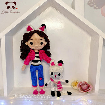 Gabby Dollhouse Crochet Pattern PDF | Amigurumi Doll Pattern