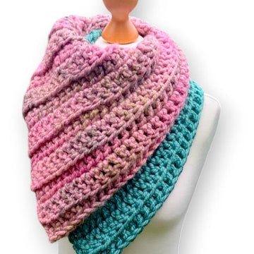 Super Chunky Ribbed Bandana Cowl