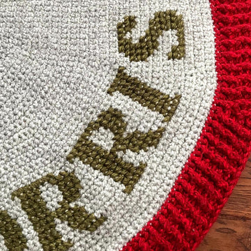 Rustic Christmas Tree Skirt