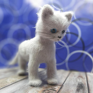Gray Standing Cat