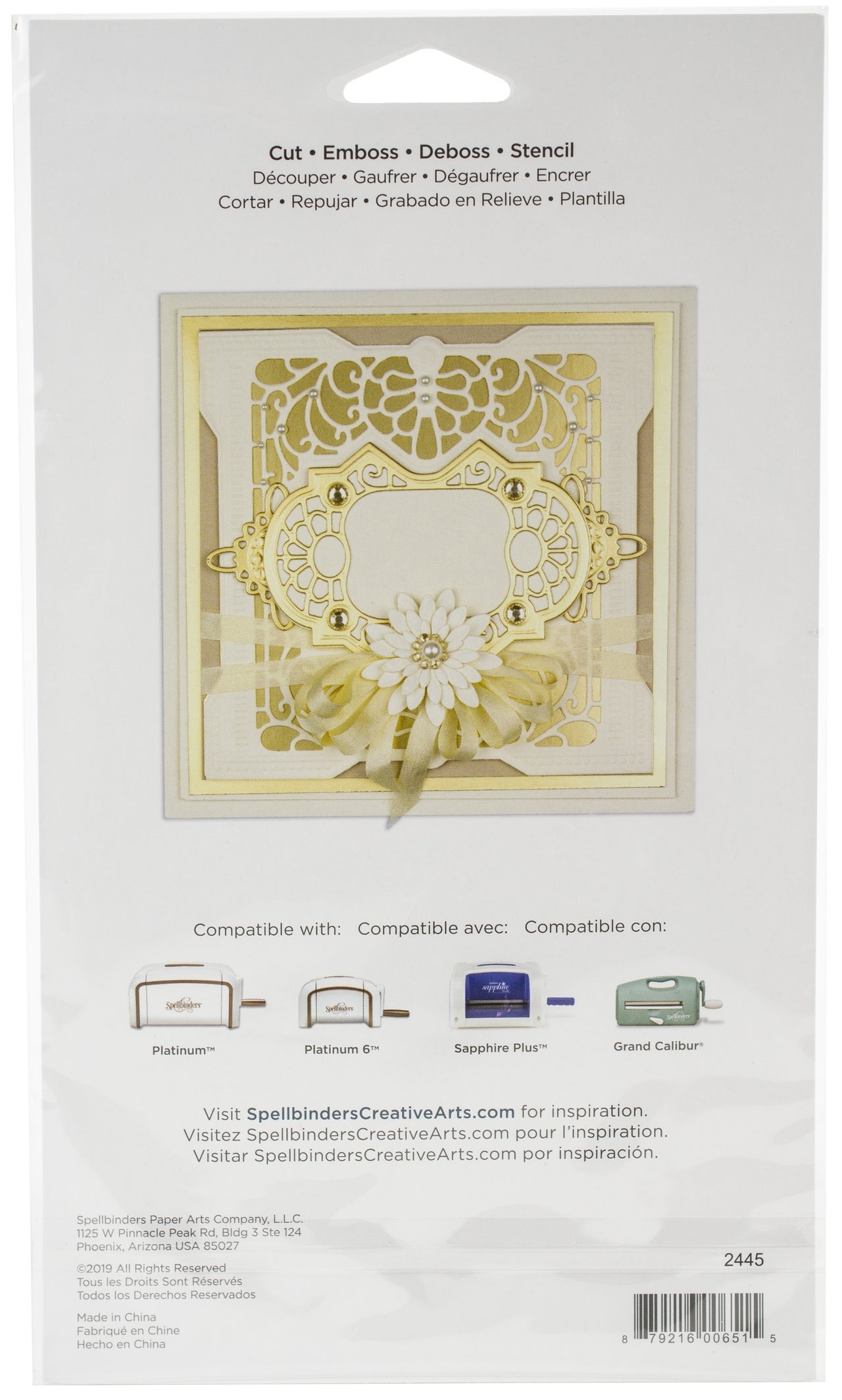 Spellbinders Amazing Paper Grace Nestabilities Dies - Antiquities Square