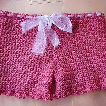 578 CROCHET SHORTS, any size baby to plus size