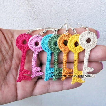 Key earrings