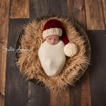 Santa Stocking Cap Hat Baby Children Sleeper Cap