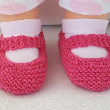 Katrina - 4ply baby shoes