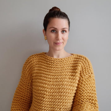 The Twisted Garter Sweater