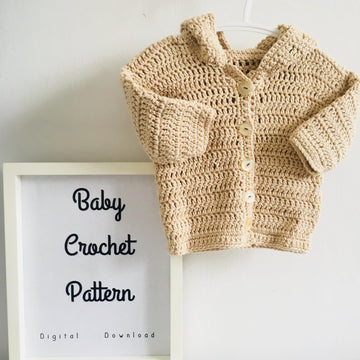 Baby Booties and Cardigan Pattern