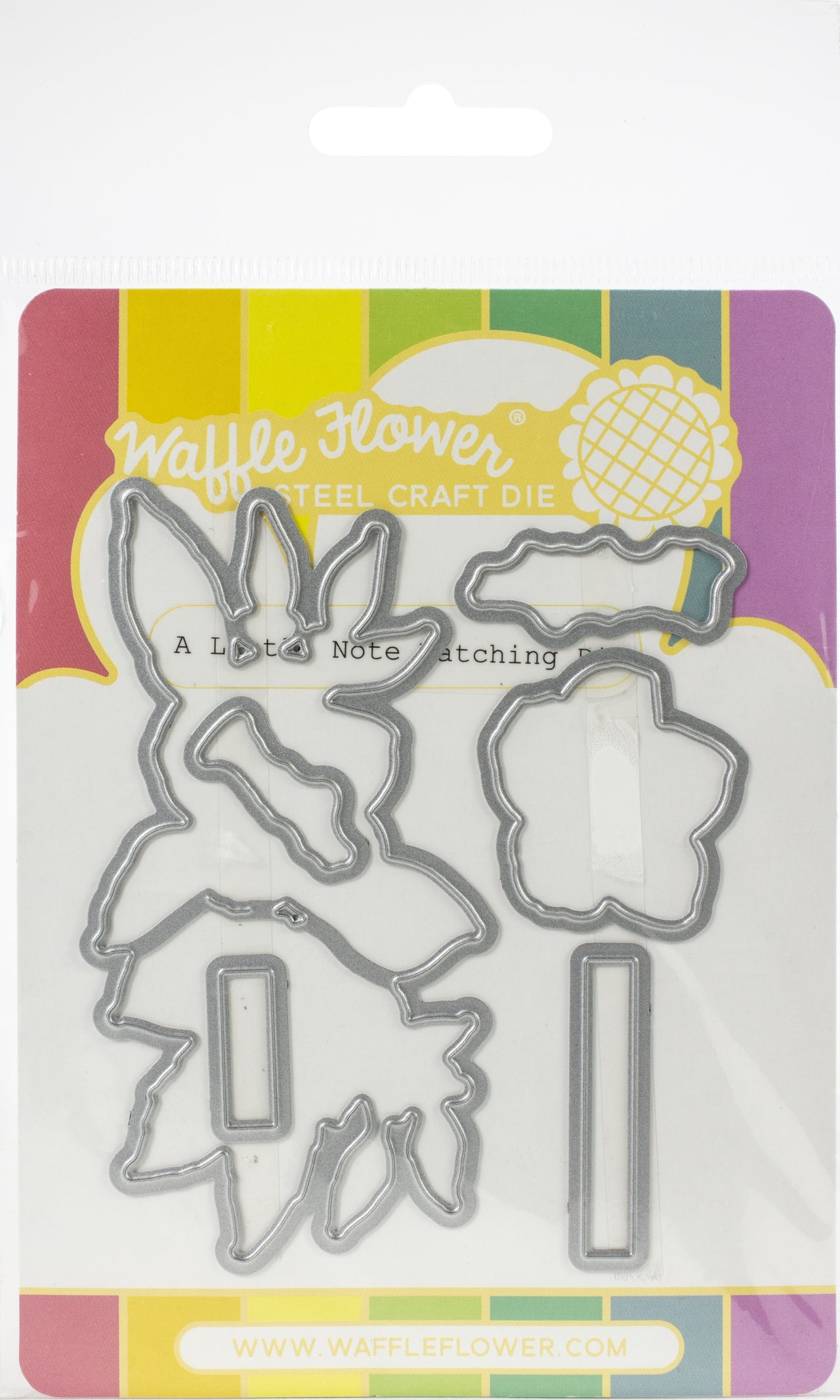 Waffle Flower Crafts Waffle Flower Die - A Little Note
