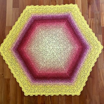 Wildflower Hexagon Blanket