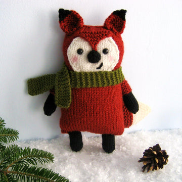 Knit Little Fox Amigurumi Pattern