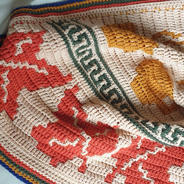 Autumn Mosaic Blanket US