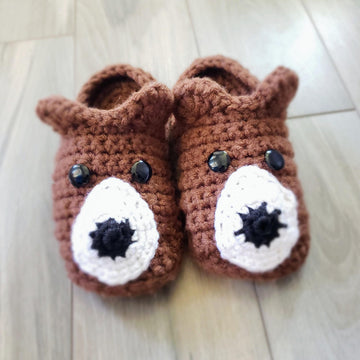 Children's Bear Slippers