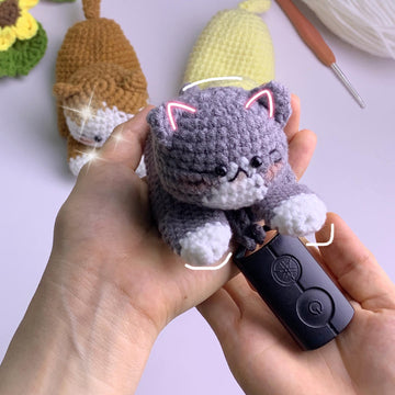 3in1 Little Cats Keychain Holder