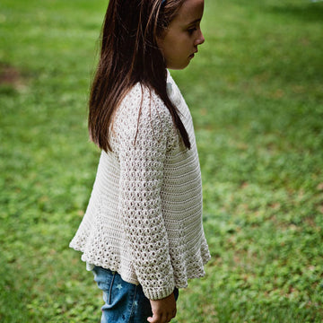 Lace Sleeve Sweater