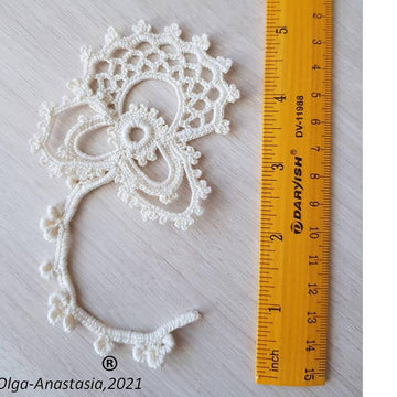 Antique flower crochet