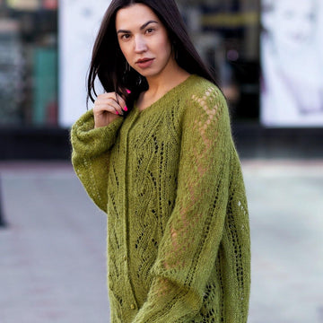 Very Berry Cardigan - knitting pattern