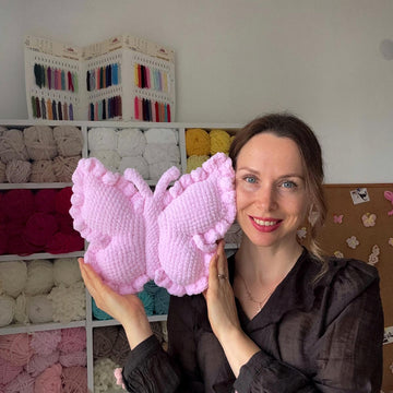 Butterfly mini-pillow