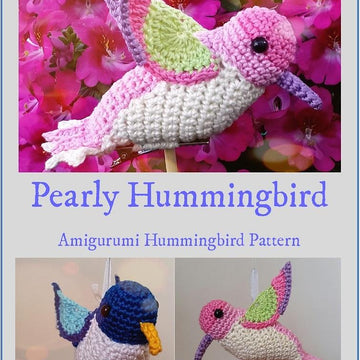 Amigurumi Bird: Pearly Hummingbird