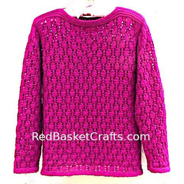 Lena Pullover - Openwork Stitch