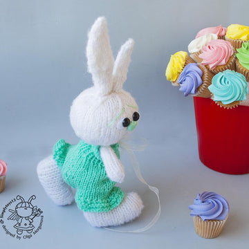 White Easter Bunny