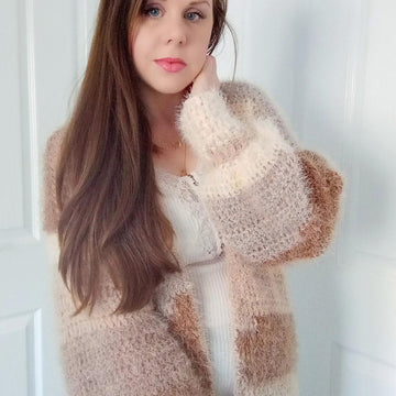 Crochet Coconut Cream Cardigan Pattern