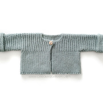 Size 2 years - ITSY-BITSY Crochet Cardigan