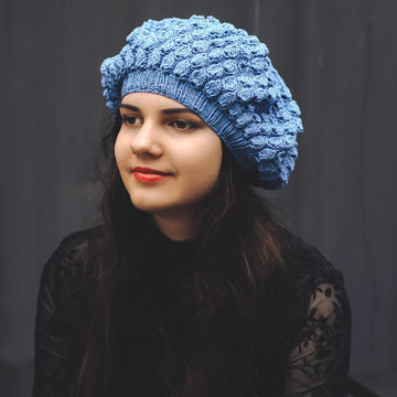 Petal Beret Knitting Pattern