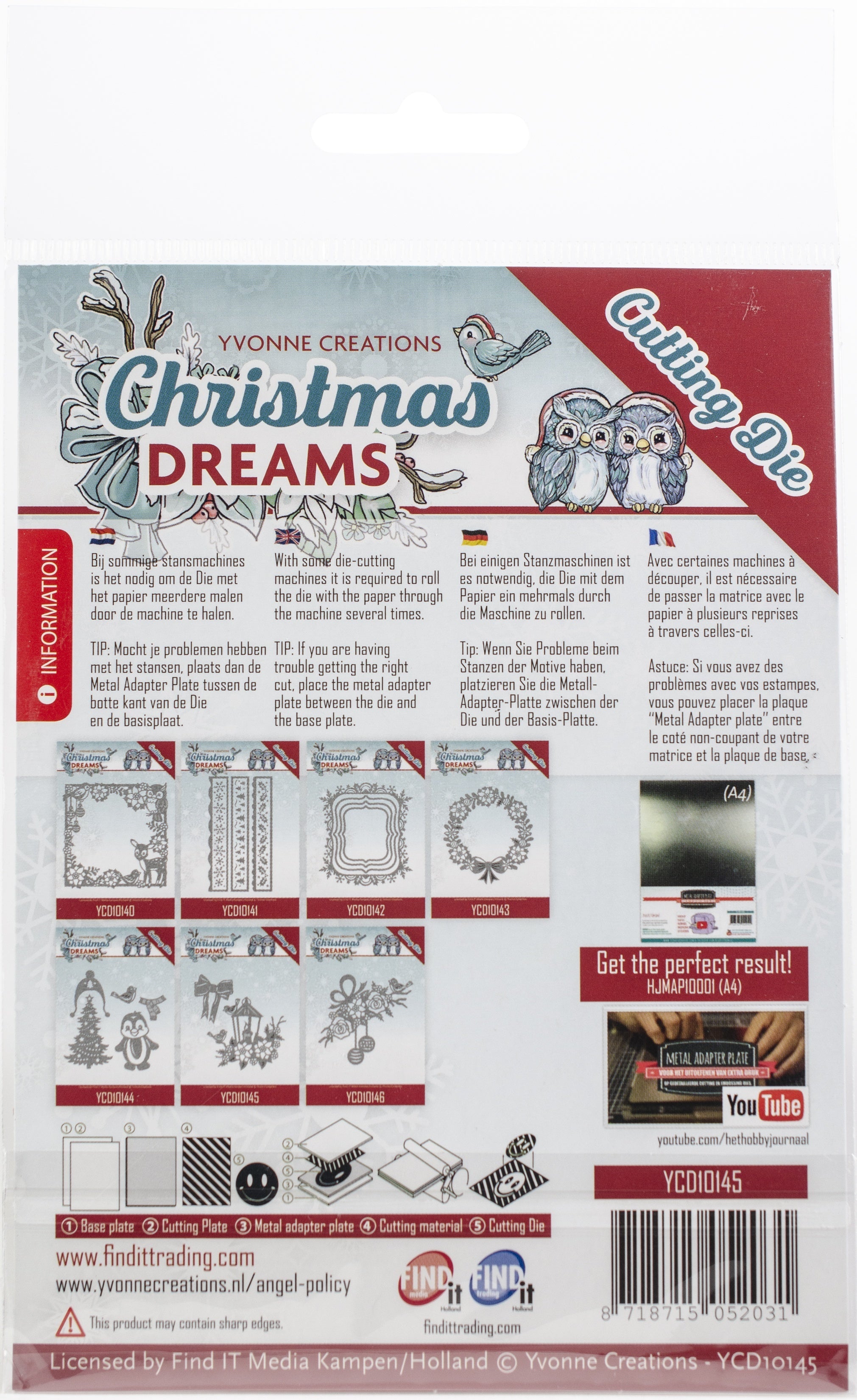 Find It Trading Yvonne Creations Die - Lantern, Christmas Dreams