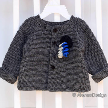 Baby Cardigan with Embellishments 2