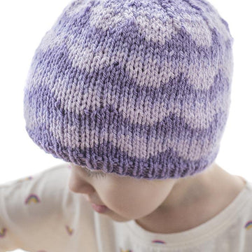 Scalloped Fade Hat
