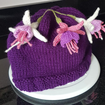 Knitted Fuchsia