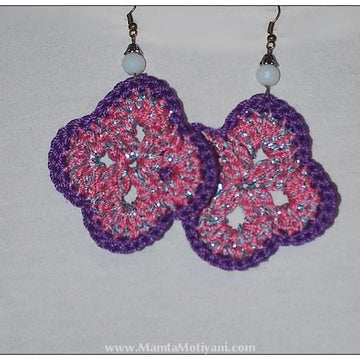 Crochet Earrings Pattern Unique Handmade Jewelry