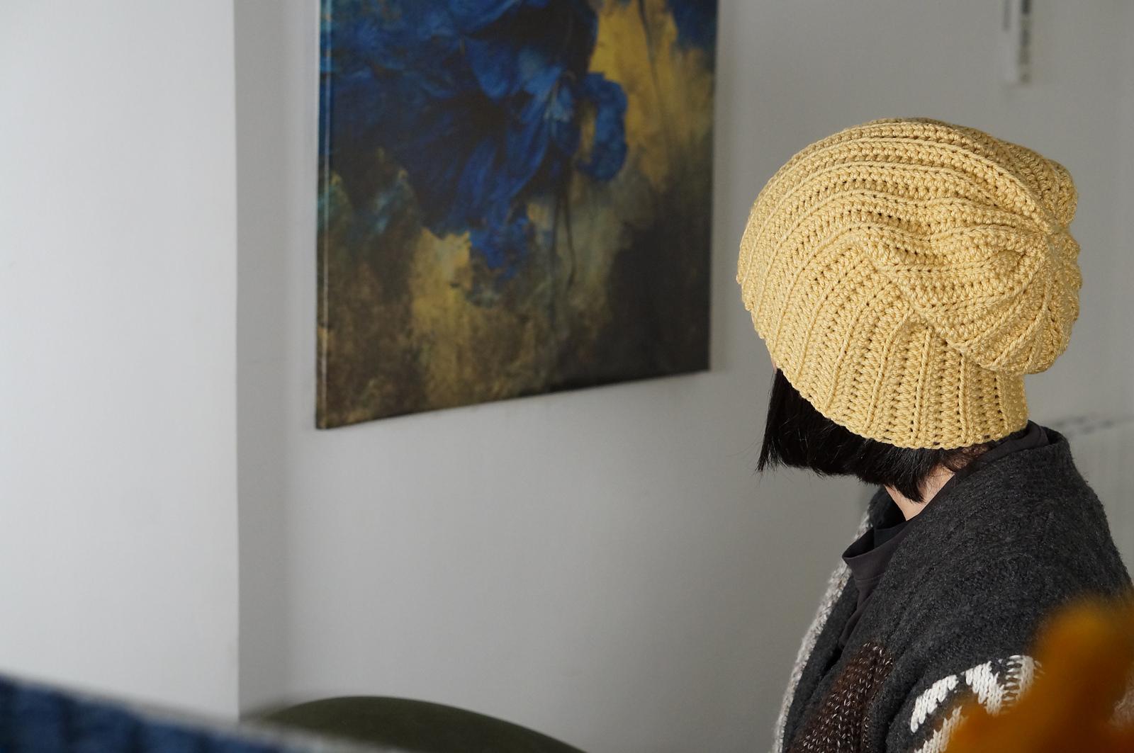 Easy ribbed beanie