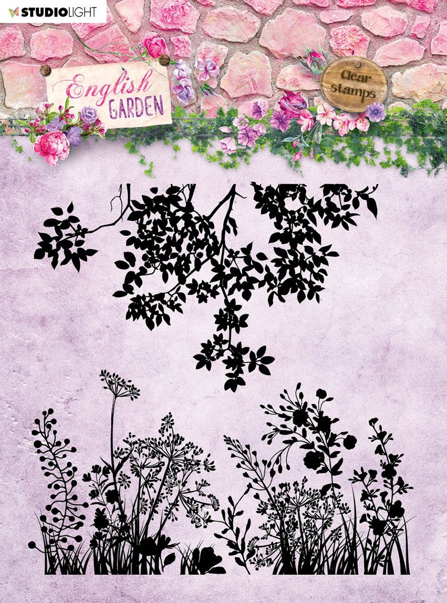 Studio Light English Garden Background Stamp - 620792