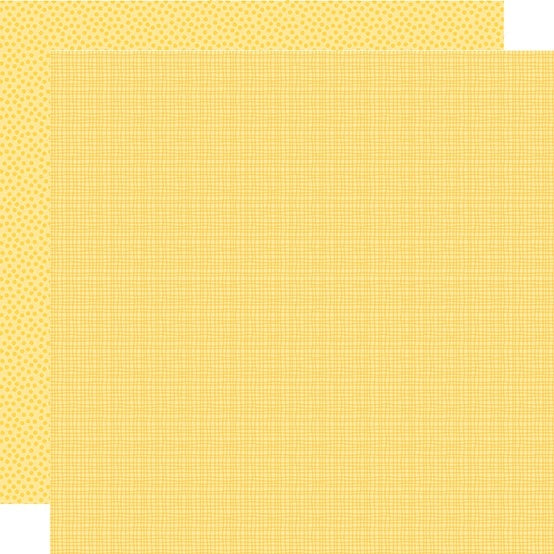 Doodlebug Bella Besties Graph/Dot Double-Sided Cardstock 12"X12" 25/Pkg - Bell Pepper