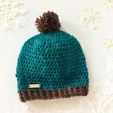 Hello Winter Pom-Pom Hat