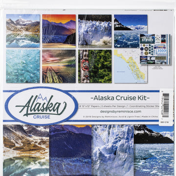 Reminisce Collection Kit 12"X12" - Alaska Cruise