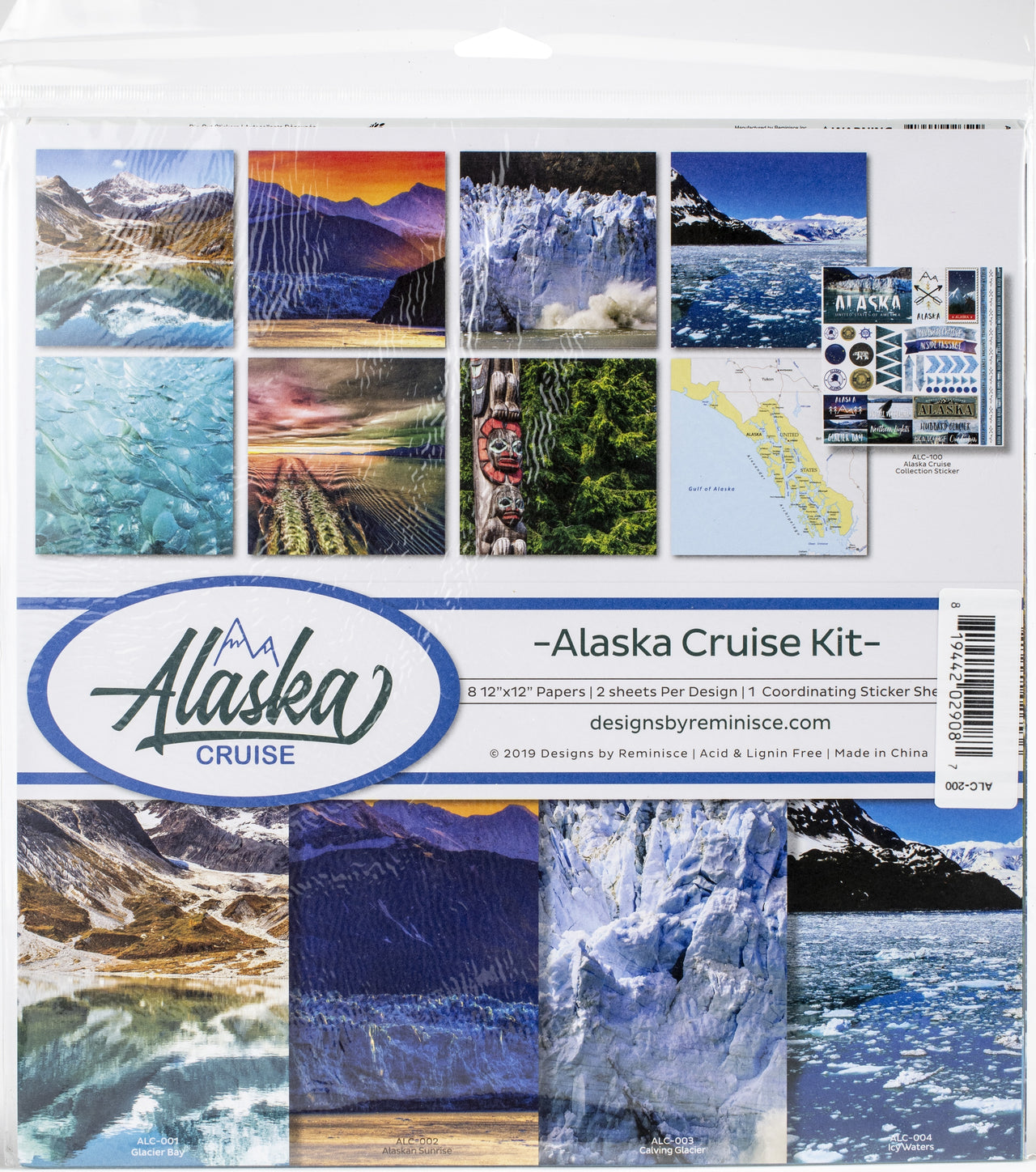 Reminisce Collection Kit 12"X12" - Alaska Cruise