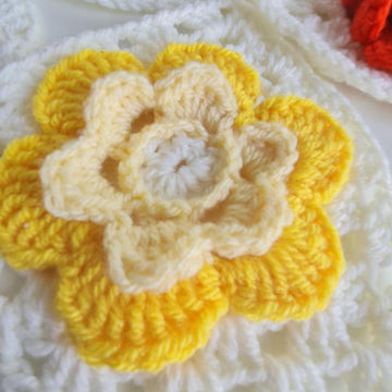 Flower Granny Squares & Triangles