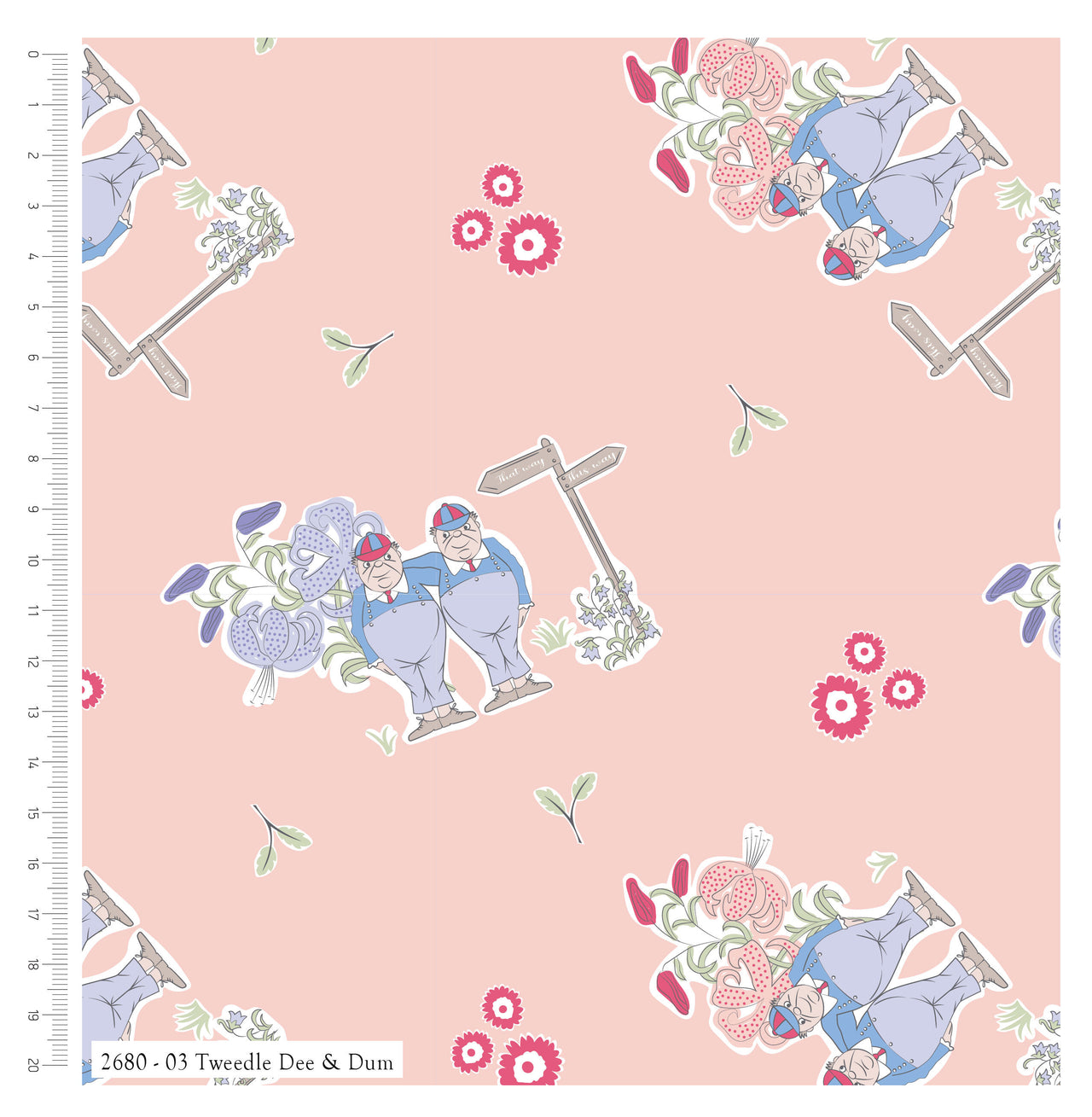 Craft Cotton Company Alice In Wonderland - Tweedle Dee & Dum