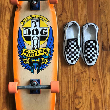 Vans Slip-on Style Crochet Slippers