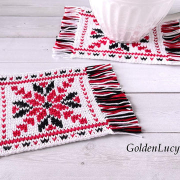 Crochet Ukrainian Coaster