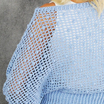 Crochet Jumper HELIX #2 | COTTON MIX #1
