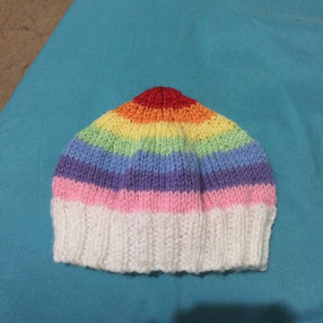 Cute Newborn Baby Beanie's Knitting Pattern Book