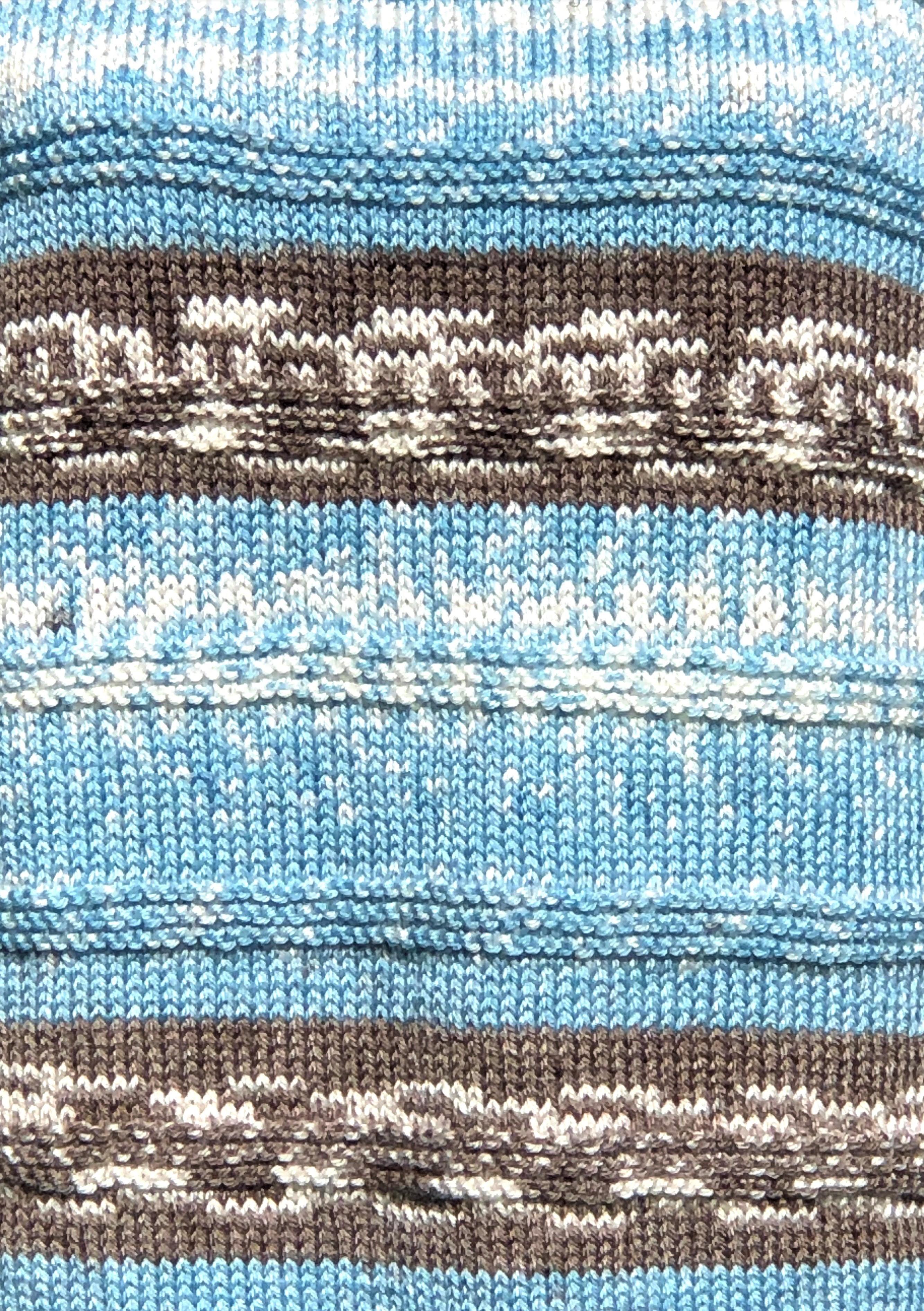 Astryd - Mock Fair-Isle Over-Size Top